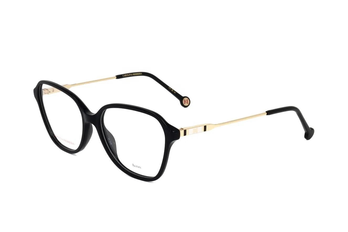 Carolina Herrera HER0117 Eyeglasses - BLACK - view 3